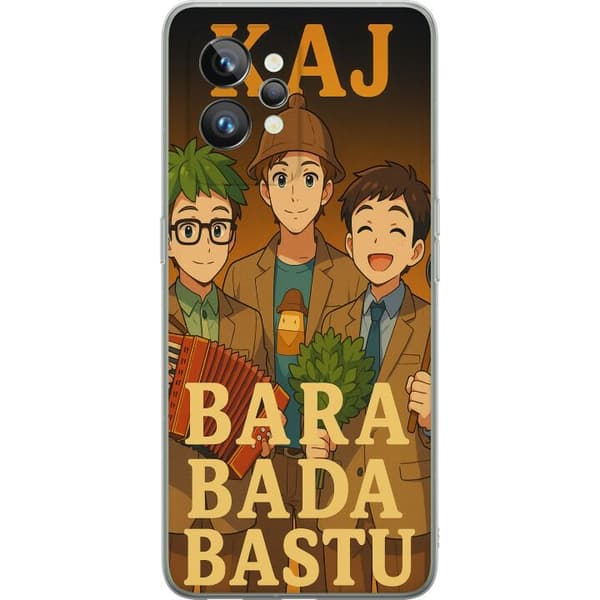 Realme GT2 Pro Gjennomsiktig deksel KAJ Bara bare bade i badstuen