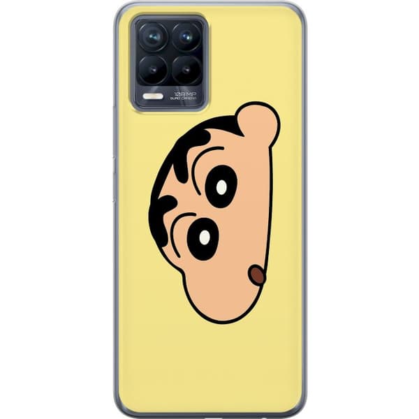 Realme 8 Gennemsigtig cover Peeking Shinchan