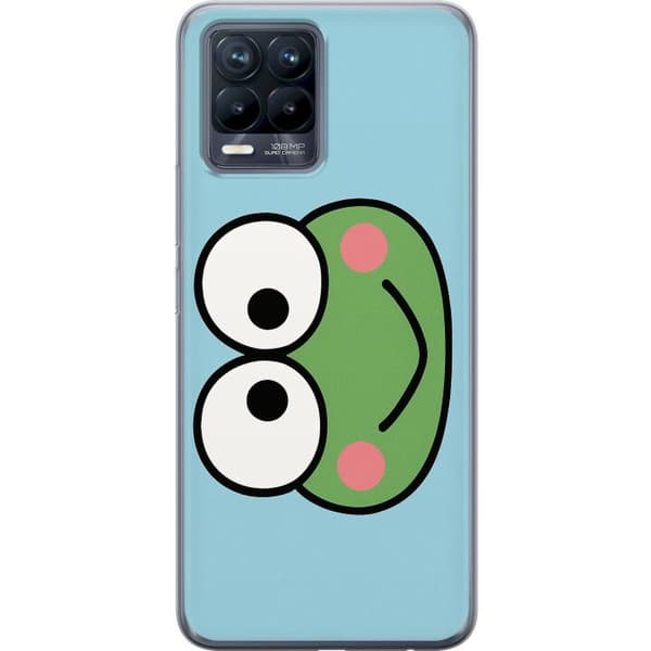 Realme 8 Gjennomsiktig deksel Keroppi Smile