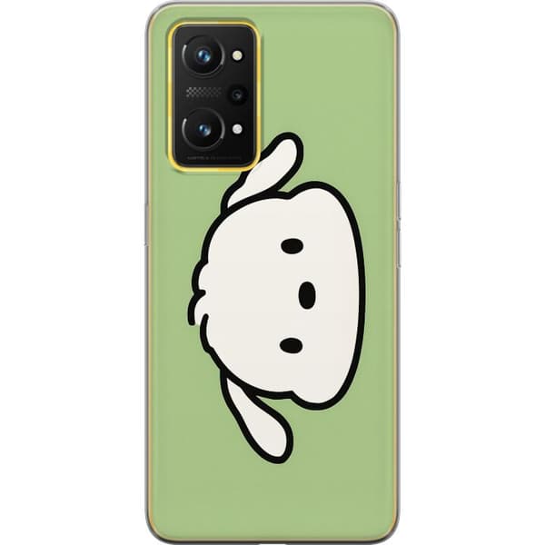 Realme GT Neo 3T Läpinäkyvä kuori Snoopy Flip