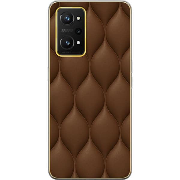 Realme GT Neo 3T Genomskinligt Skal Cocoa Scales