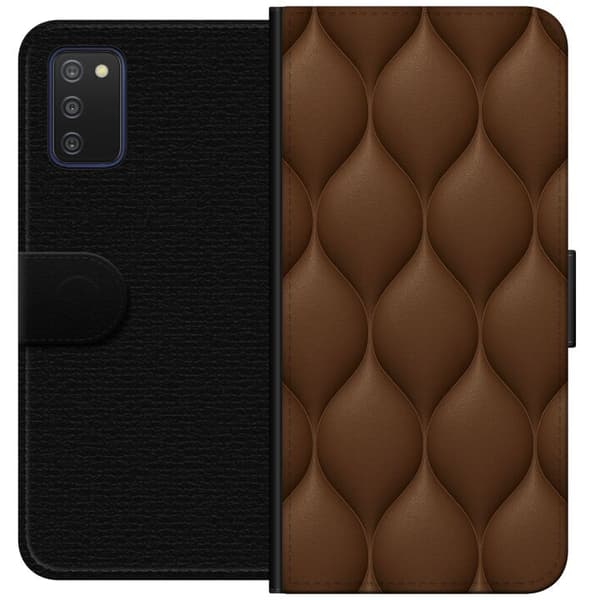 Samsung Galaxy A03s Plånboksfodral Cocoa Scales