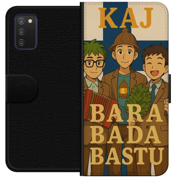 Samsung Galaxy A03s Plånboksfodral Bara bada bastu KAJ