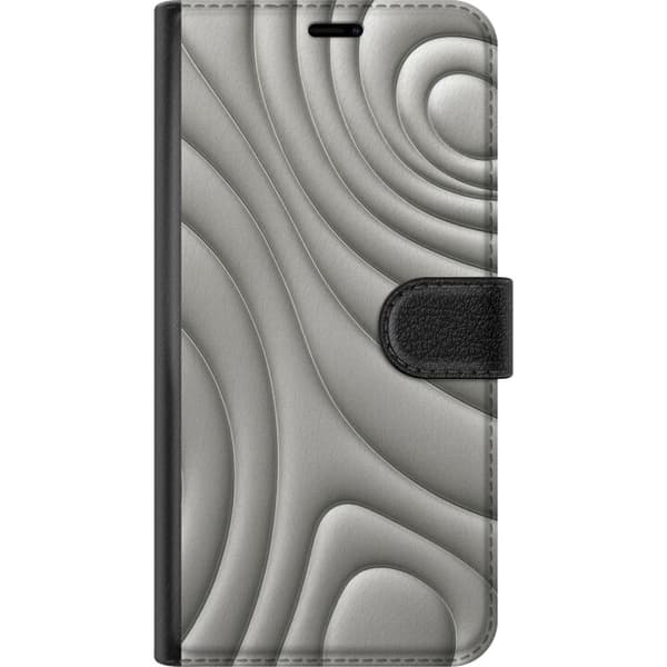 Samsung Galaxy A03 Plånboksfodral Silver Waves