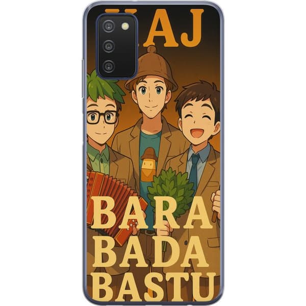 Samsung Galaxy A03s Gennemsigtig cover KAJ Bara kun bader i saunaen