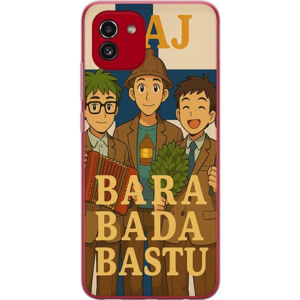 Samsung Galaxy A03 Gennemsigtig cover Bare tag en sauna KAJ
