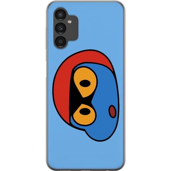 Samsung Galaxy A04s Gennemsigtig cover Bold Bot Head