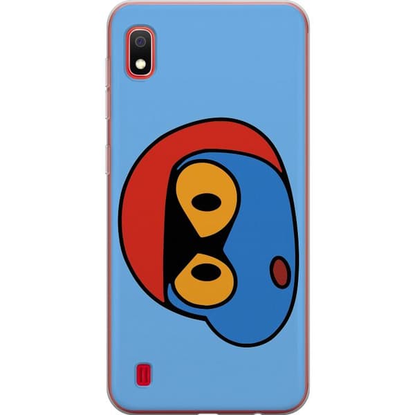 Samsung Galaxy A10 Gjennomsiktig deksel Bold Bot Head