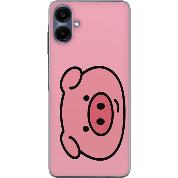 Samsung Galaxy A06 Läpinäkyvä kuori Kawaii Piggy