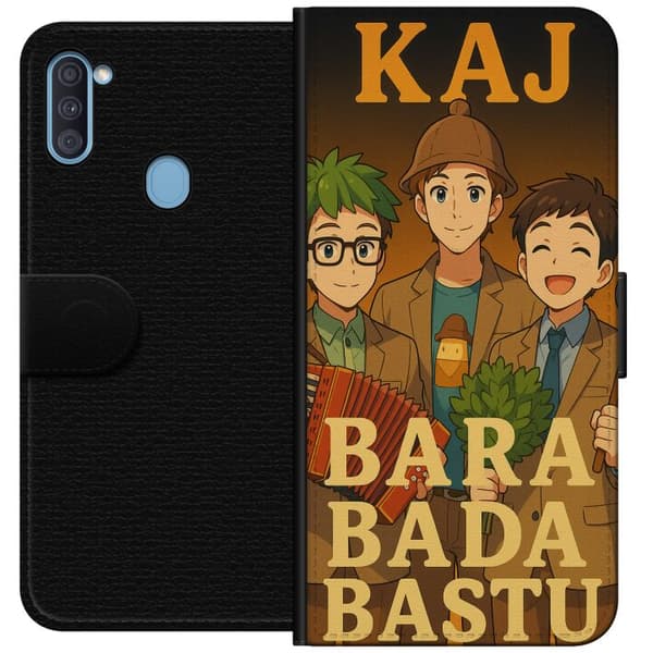 Samsung Galaxy A11 Tegnebogsetui KAJ Bara kun bader i saunaen