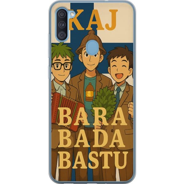 Samsung Galaxy A11 Gennemsigtig cover Bare tag en sauna KAJ