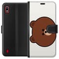 Pikkukuva 1 / 3: Samsung Galaxy A10 Lompakkokotelo line friends brown