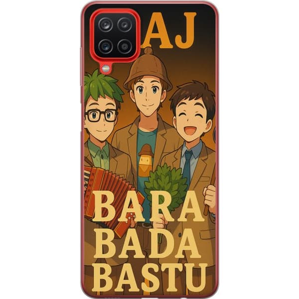Samsung Galaxy A12 Läpinäkyvä kuori KAJ Bara vain kylpeä saunassa