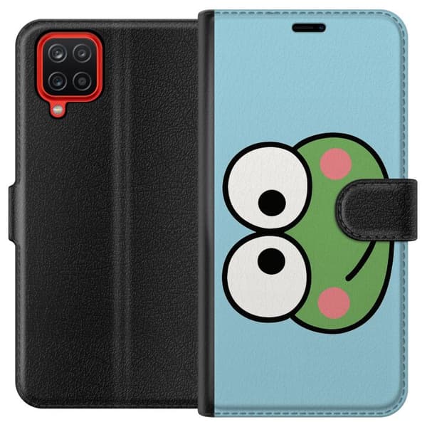 Samsung Galaxy A12 Lompakkokotelo Keroppi Smile