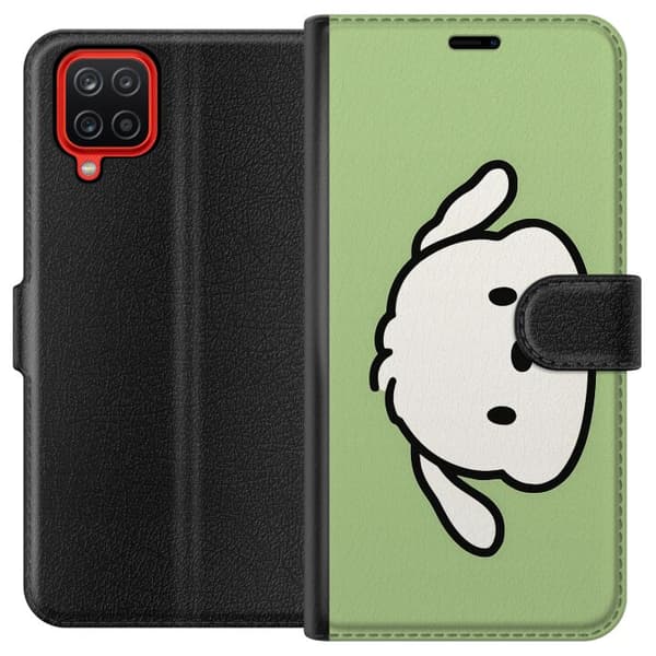 Samsung Galaxy A12 Lompakkokotelo Snoopy Flip