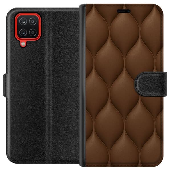 Samsung Galaxy A12 Tegnebogsetui Kakaoskalaer