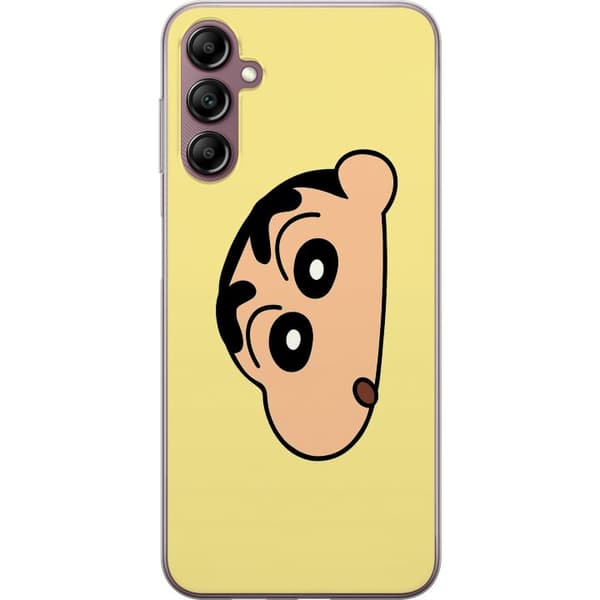Samsung Galaxy A14 5G Gennemsigtig cover Peeking Shinchan