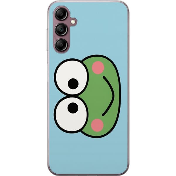 Samsung Galaxy A14 5G Läpinäkyvä kuori Keroppi Smile