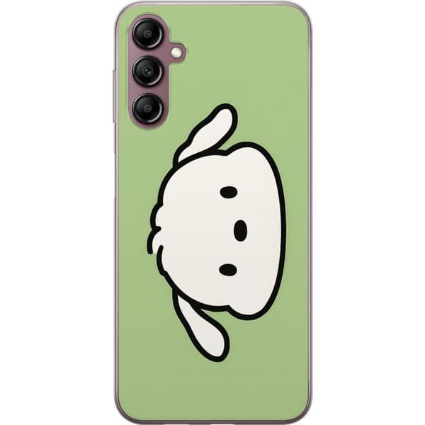 Samsung Galaxy A14 5G Läpinäkyvä kuori Snoopy Flip