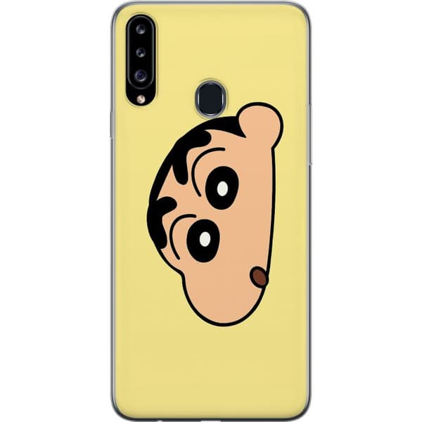 Samsung Galaxy A20s Gennemsigtig cover Peeking Shinchan
