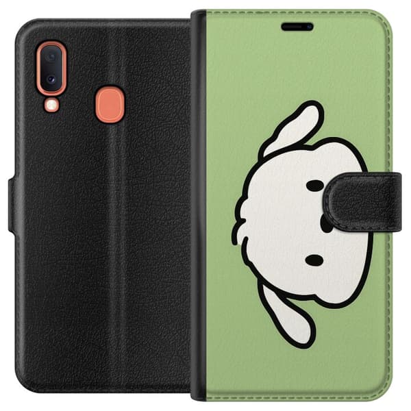 Samsung Galaxy A20e Plånboksfodral Snoopy Flip