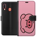Miniatyrbilde 1 av 3: Samsung Galaxy A20e Lommeboketui Kawaii Piggy