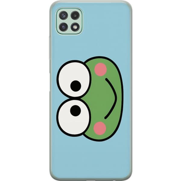Samsung Galaxy A22 5G Läpinäkyvä kuori Keroppi Smile