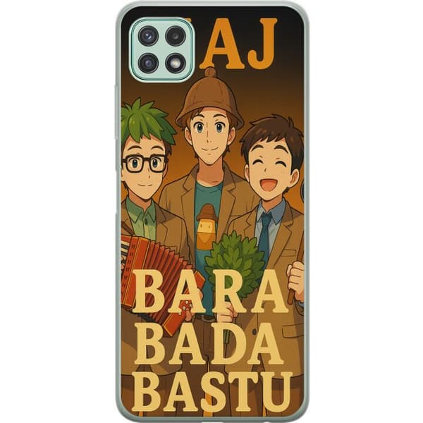 Samsung Galaxy A22 5G Genomskinligt Skal KAJ Bara bada bastu