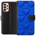 Miniatyrbild 1 av 3: Samsung Galaxy A23 Plånboksfodral Blue Hearts