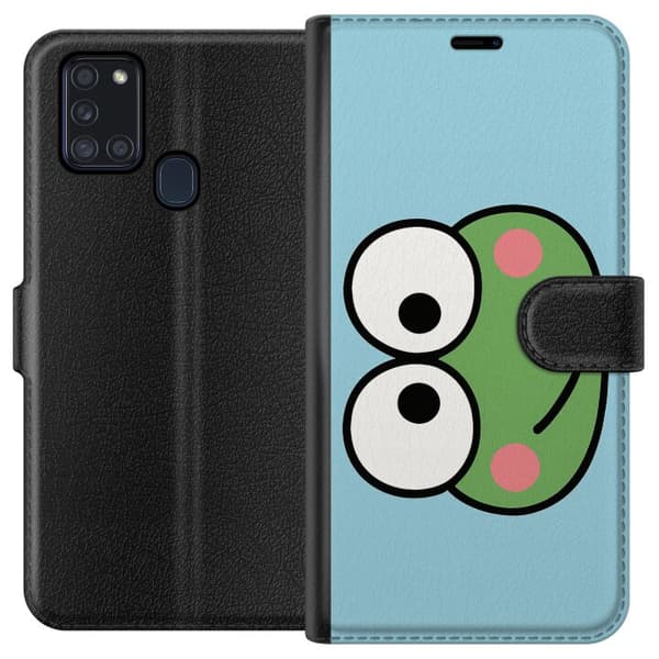 Samsung Galaxy A21s Plånboksfodral Keroppi Smile