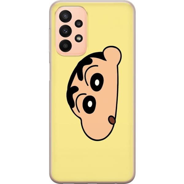 Samsung Galaxy A23 Gennemsigtig cover Peeking Shinchan