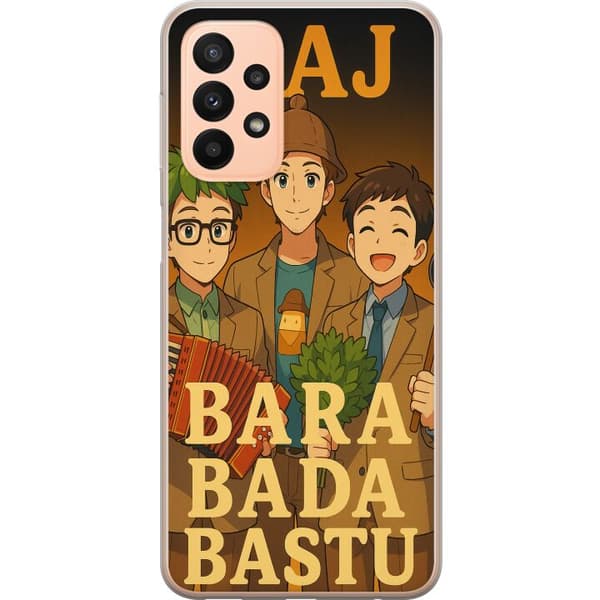 Samsung Galaxy A23 Genomskinligt Skal KAJ Bara bada bastu