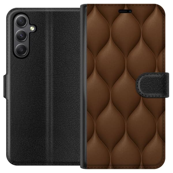 Samsung Galaxy A24 4G Plånboksfodral Cocoa Scales