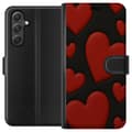 Miniatyrbild 1 av 3: Samsung Galaxy A25 Plånboksfodral Red Velvet Hearts