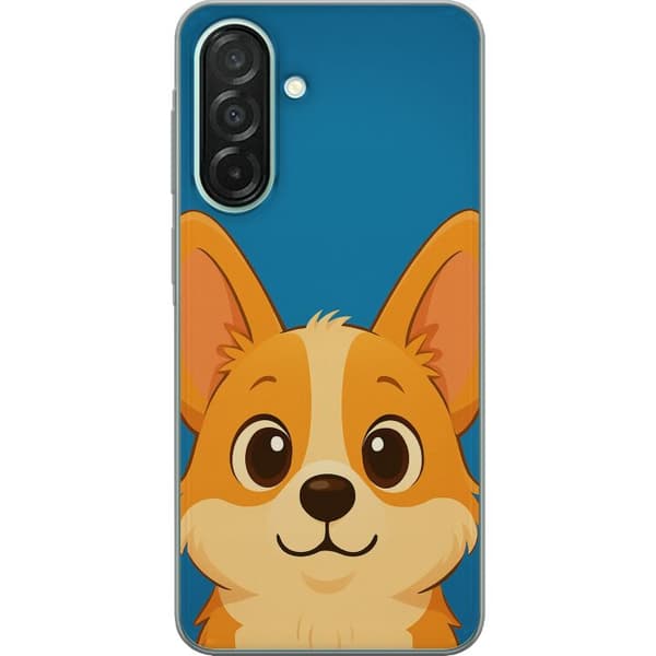 Samsung Galaxy A26 Gennemsigtig cover Hello Corgi