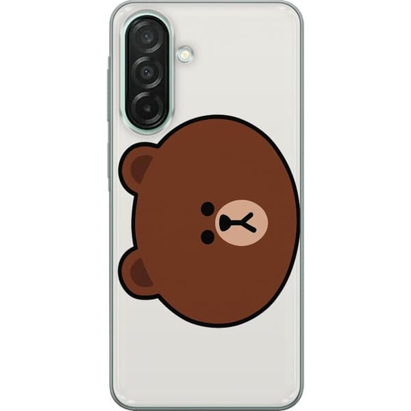 Samsung Galaxy A26 Gennemsigtig cover line friends brown
