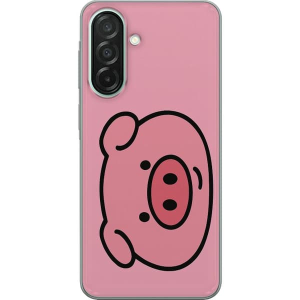 Samsung Galaxy A26 Genomskinligt Skal Kawaii Piggy