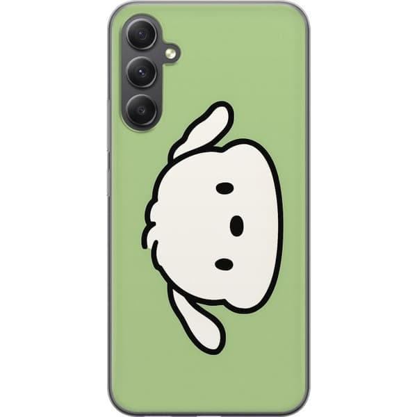 Samsung Galaxy A35 Läpinäkyvä kuori Snoopy Flip
