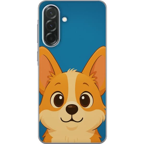 Samsung Galaxy A36 Gennemsigtig cover Hello Corgi