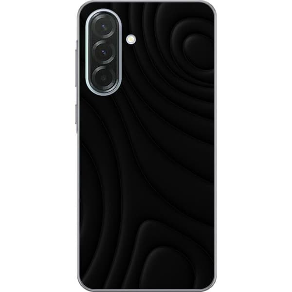 Samsung Galaxy A36 Genomskinligt Skal Black Waves