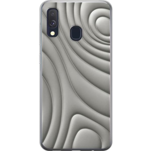 Samsung Galaxy A40 Gjennomsiktig deksel Sylversjøer