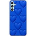 Pikkukuva 1 / 3: Samsung Galaxy A34 Läpinäkyvä kuori Siniset Sydämet
