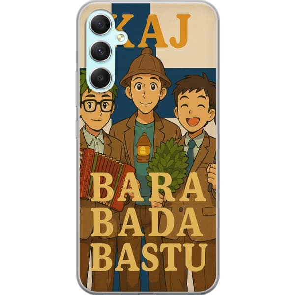 Samsung Galaxy A34 Gjennomsiktig deksel Bare ta en badstu KAJ
