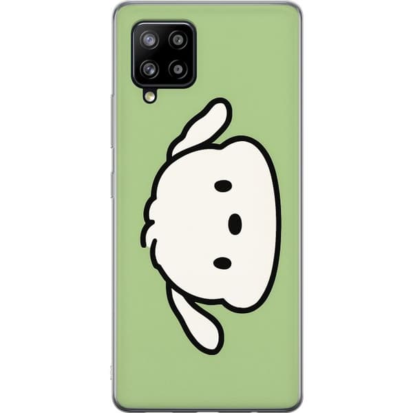 Samsung Galaxy A42 5G Gennemsigtig cover Snoopy Flip