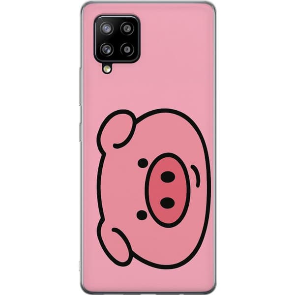 Samsung Galaxy A42 5G Gjennomsiktig deksel Kawaii Piggy