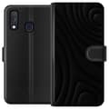 Miniatyrbild 1 av 3: Samsung Galaxy A40 Plånboksfodral Black Waves