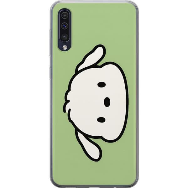 Samsung Galaxy A50 Gjennomsiktig deksel Snoopy Flip