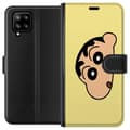 Miniatyrbillede 1 af 3: Samsung Galaxy A42 5G Tegnebogsetui Peeking Shinchan