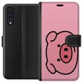 Miniatyrbillede 1 af 3: Samsung Galaxy A50 Tegnebogsetui Kawaii Piggy