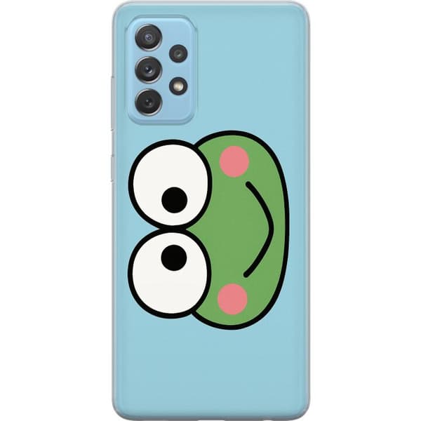 Samsung Galaxy A52 5G Läpinäkyvä kuori Keroppi Smile